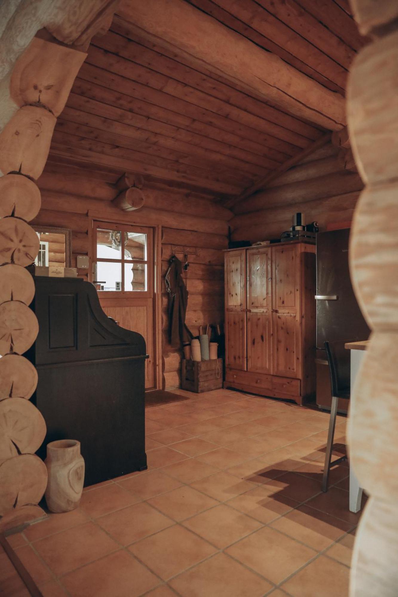 Fjordhygge - Authentic Wood Log Cabin Summerhouse Near Water, Fjord And Forest Jægerspris エクステリア 写真