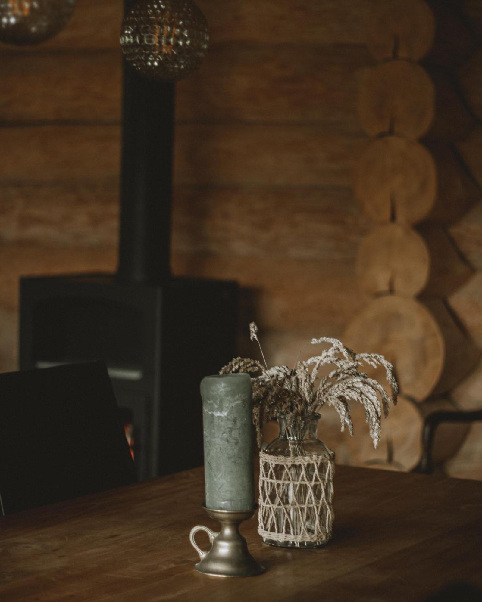 Fjordhygge - Authentic Wood Log Cabin Summerhouse Near Water, Fjord And Forest Jægerspris エクステリア 写真