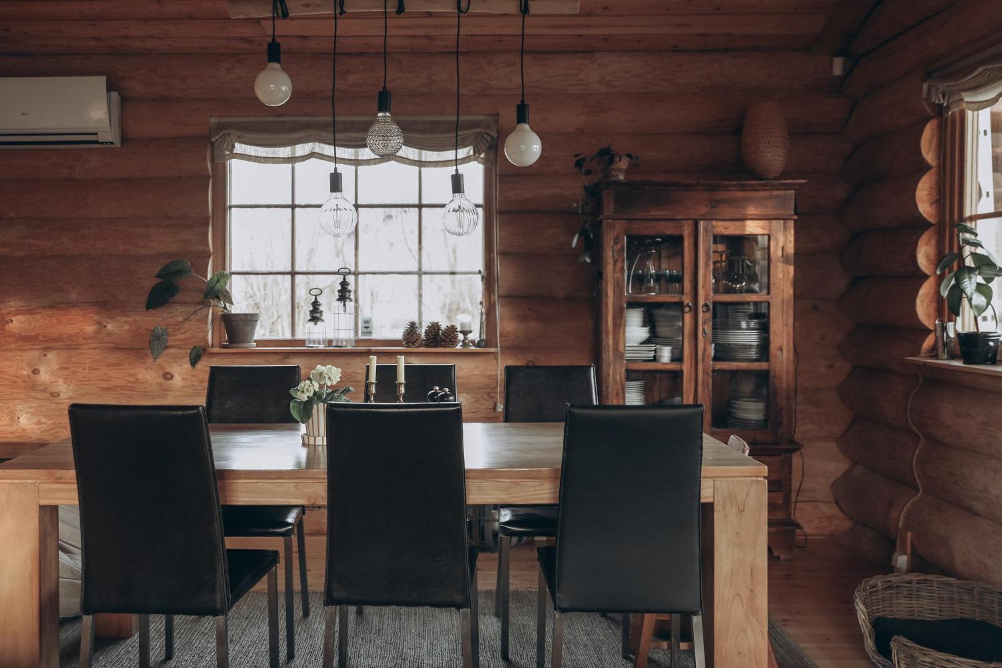 Fjordhygge - Authentic Wood Log Cabin Summerhouse Near Water, Fjord And Forest Jægerspris エクステリア 写真