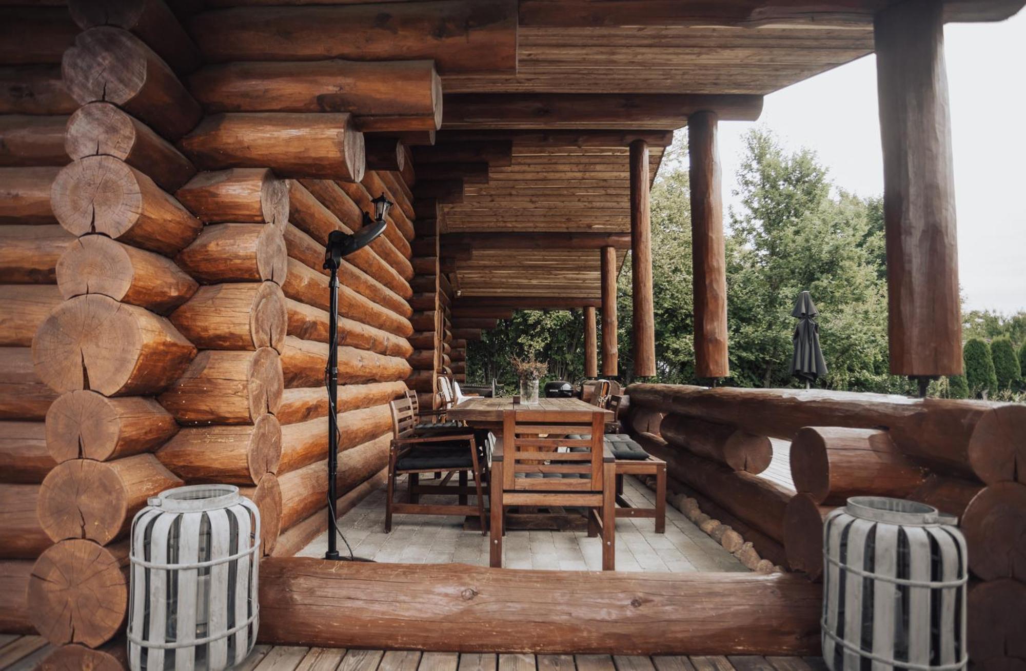 Fjordhygge - Authentic Wood Log Cabin Summerhouse Near Water, Fjord And Forest Jægerspris エクステリア 写真