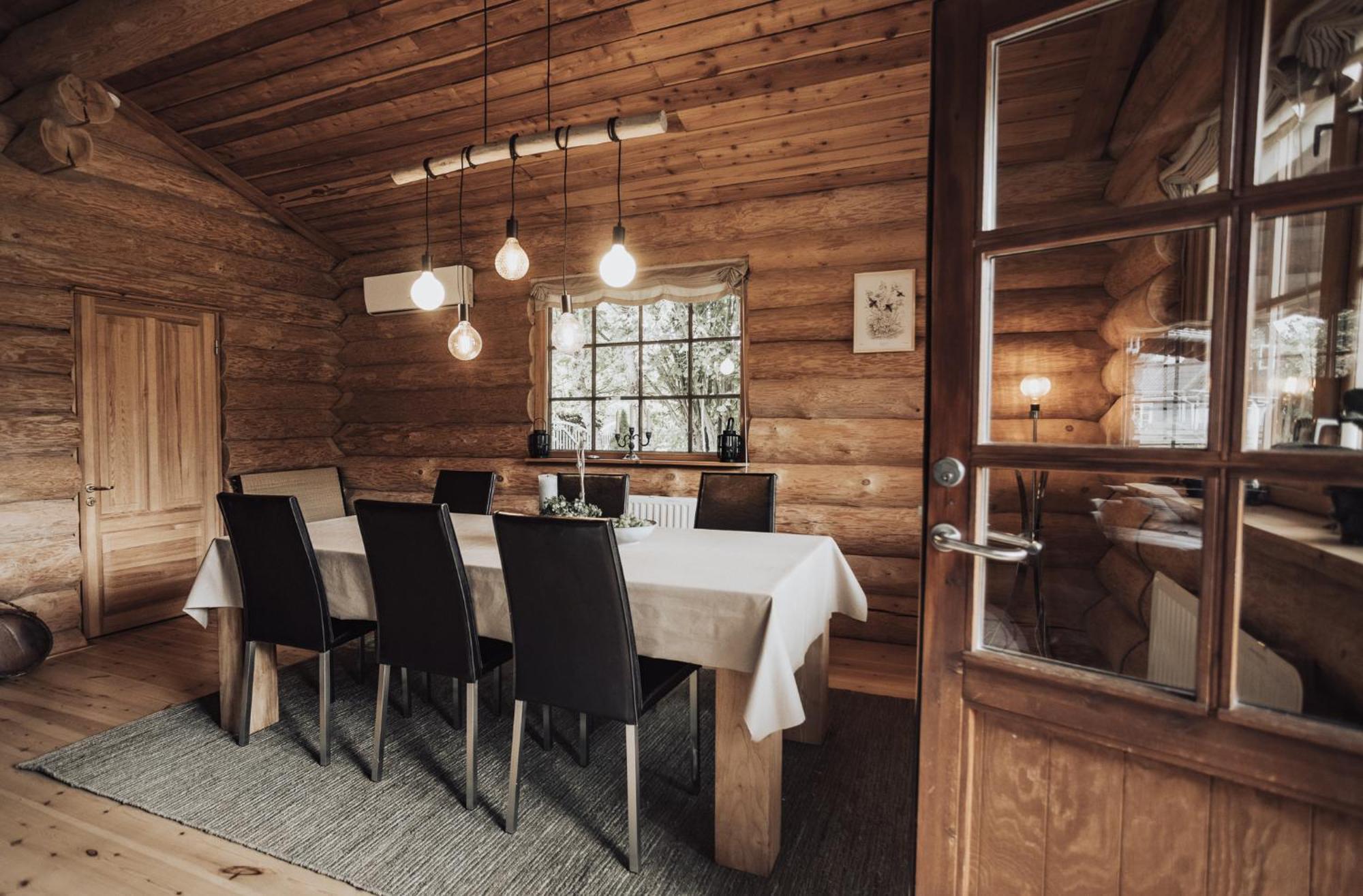 Fjordhygge - Authentic Wood Log Cabin Summerhouse Near Water, Fjord And Forest Jægerspris エクステリア 写真